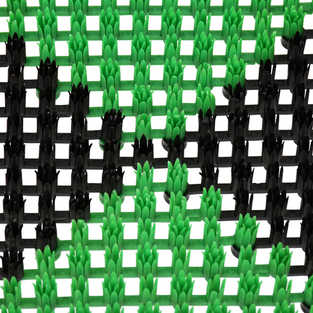 Коврик травка 42*56см черно-зеленый VORTEX