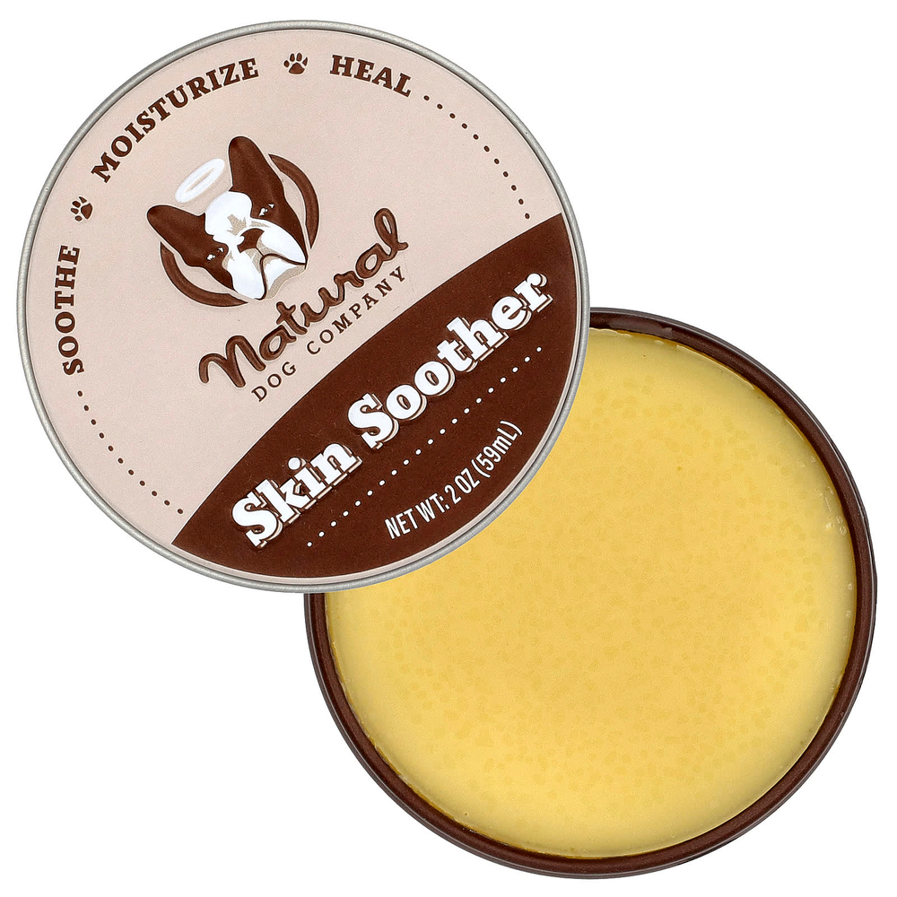 Natural Dog Company, Успокаивающее средство для кожи, 59 мл (2 унции)