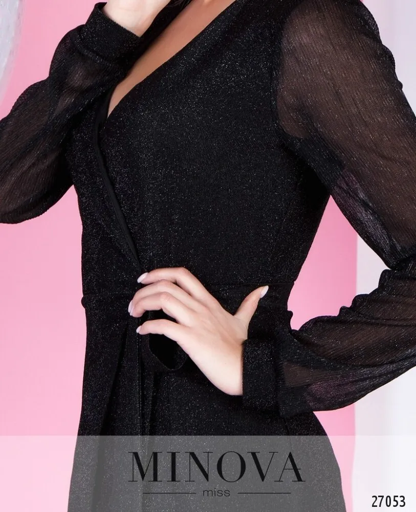 Платье 1120-черный Minova