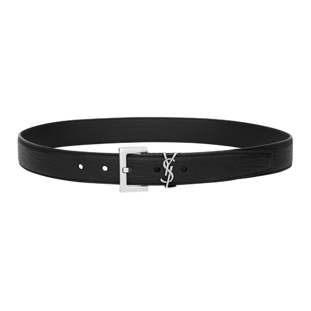 Пояс SAINT LAURENT Logo 3cm, 634440AAC8A1000