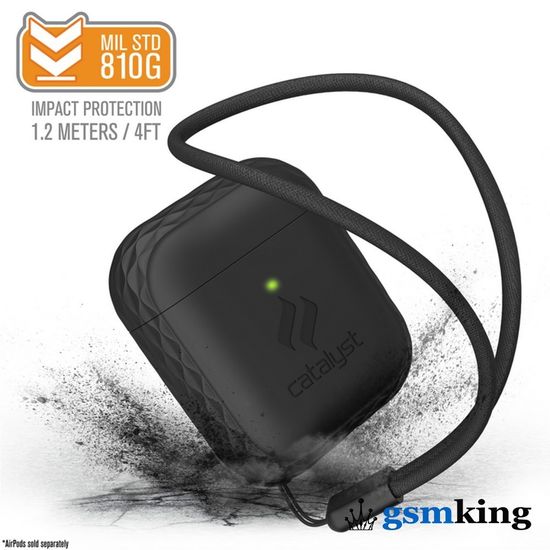 Catalyst Lanyard Case for AirPods 1 | 2 Stealth Black (Чёрный)