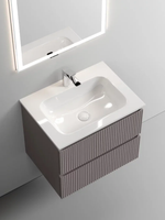 Тумба подвесная SANCOS Snob T 590х445х500, c двумя ящиками оснащенными доводчиками, Doha Soft, арт.SNT60SM