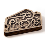 Деревянный конструктор Головоломка-лабиринт "Мышка в сыре" (UNIWOOD)