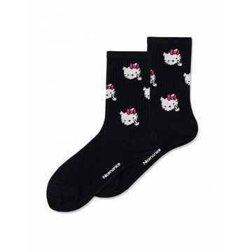 Носки Nicenonice Classic "Hello Kitty Fuck" (41-45, Черный)