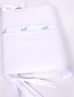 Бампер для детской кроватки 390x45 Bovi Собачки белый Португалия