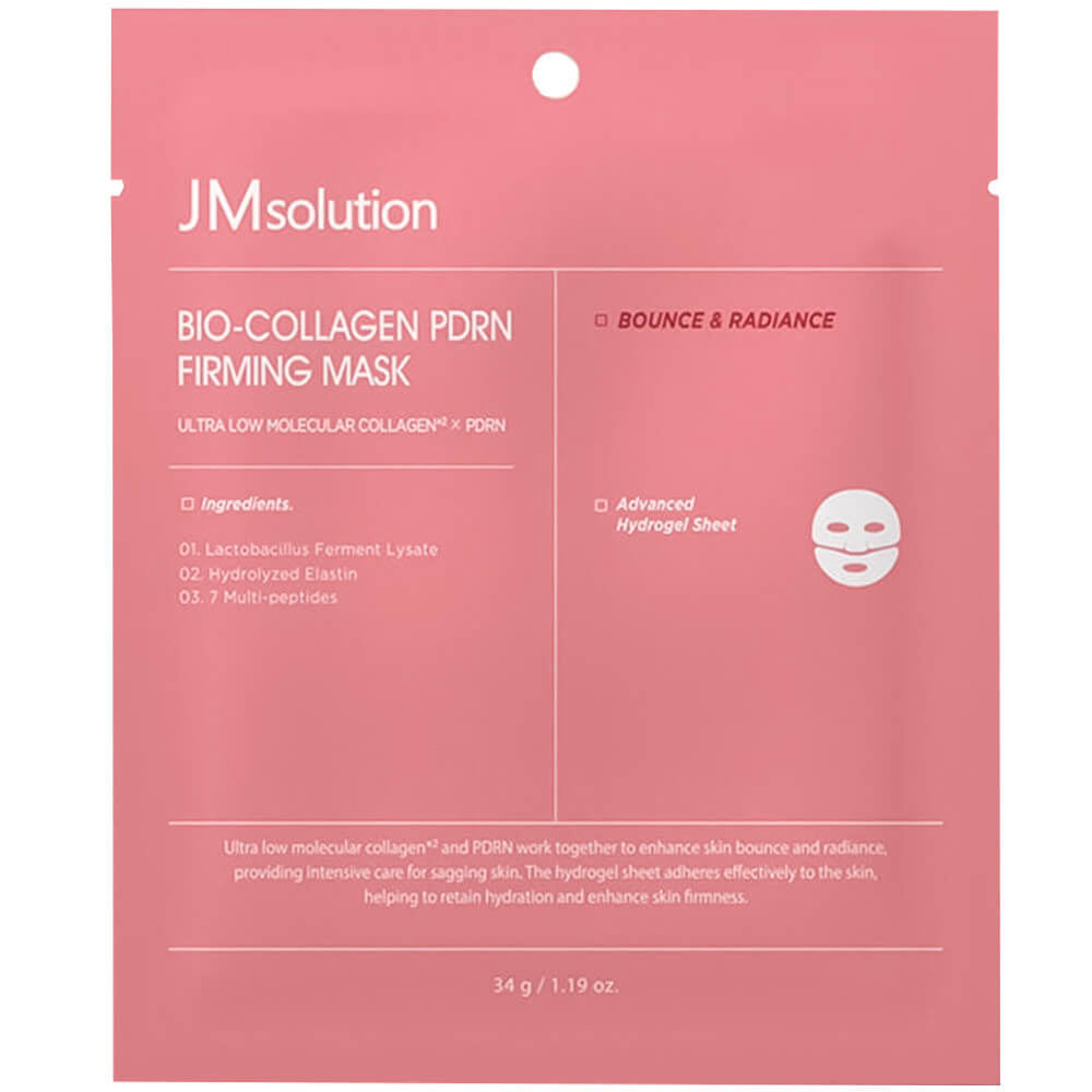 ЧЗ JMSolution Mask Firming Bio-Collagen Pdrn Маска для лица гидрогелевая БИО с коллагеном и пдрн, 34