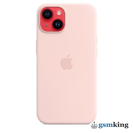 Apple Silicone Case with MagSafe iPhone 14 Chalk Pink (Розовый) MPRX3ZM/A