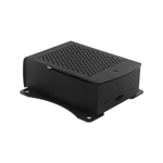 Перфорированный алюминиевый корпус для Raspberry Pi 4 (черный)