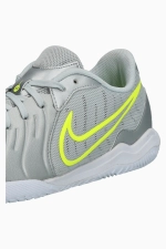 Футзалки Nike Tiempo Legend 10 Academy IC - серебряный