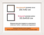 Рама 29,7x42 для картин и фотографий RP0332305-03(D3)