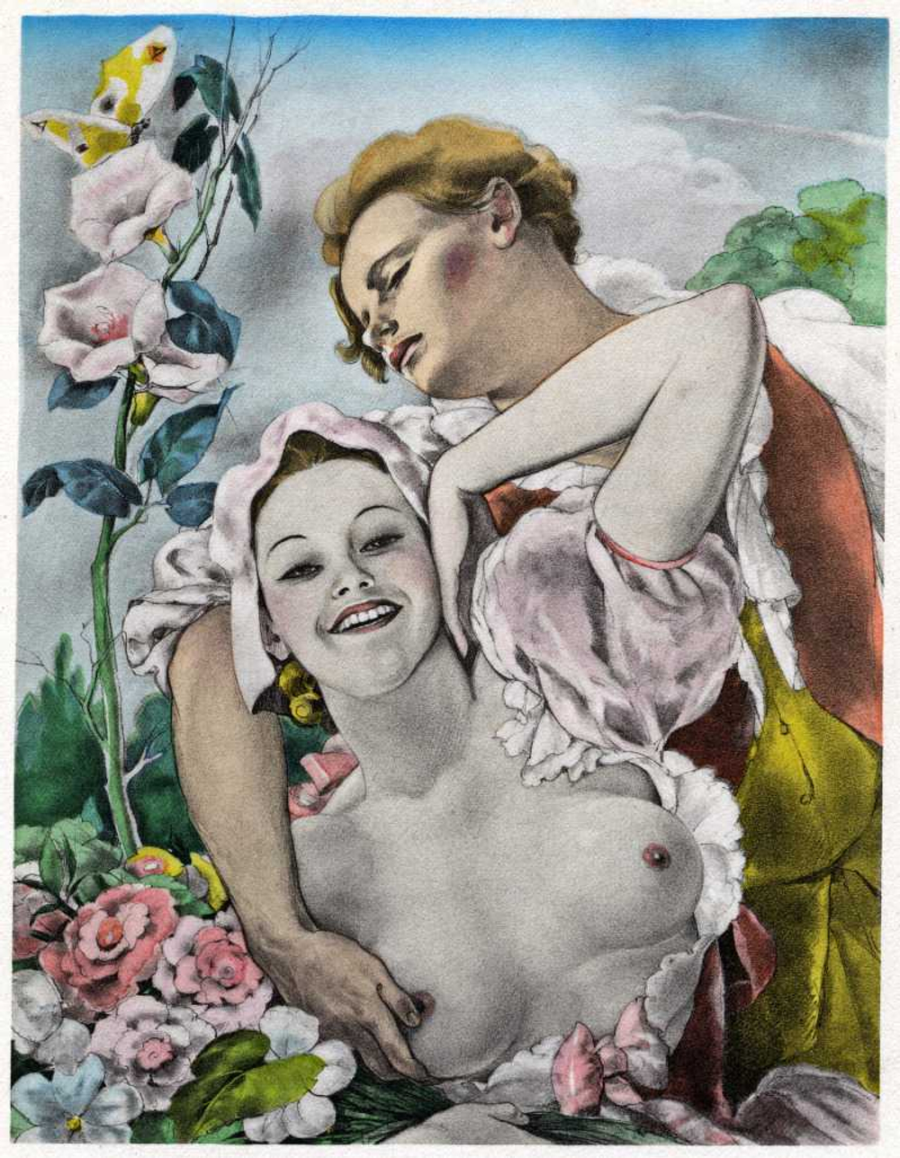 Umberto Brunelleschi (1879–1949) - эротическое искусство французского художника