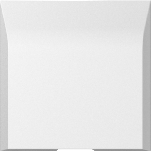 Кабельный вывод (накладка), матовый белый, серия A07