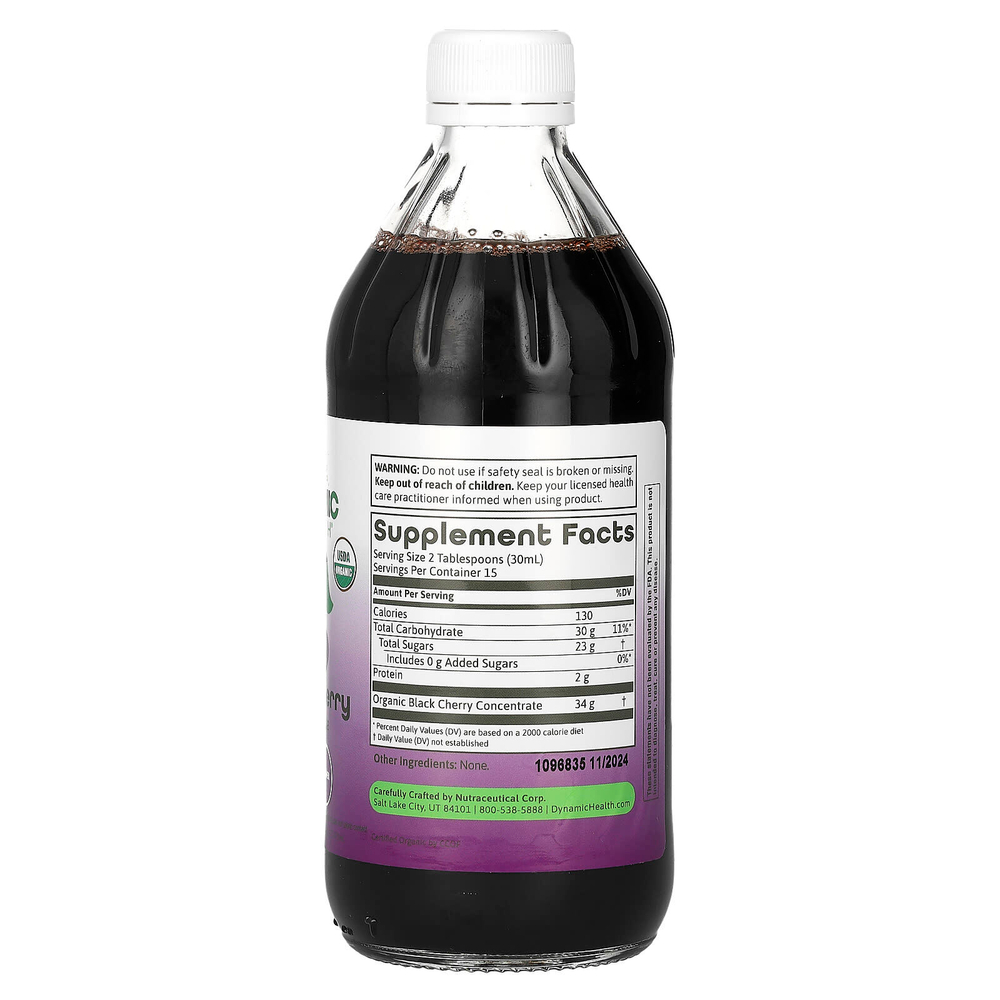 Dynamic Health, Концентрат черной вишни, в стакане, 473 мл (16 жидк. Унций)