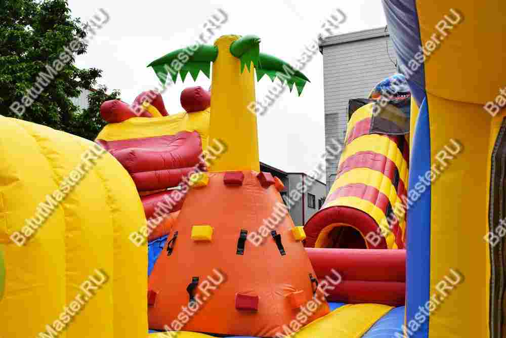 Надувной батут "Тропикана макси" 15*7*6 м