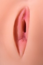 Вагина с двойным слоем материала Adarashi 1 без вибрации (Цвет: телесный)