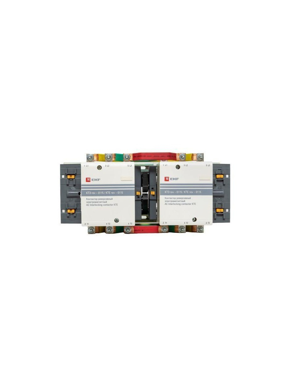 Контактор реверсивный КТЭ 115А кат. 230В AC 2НО EKF ctr-b-r-115
