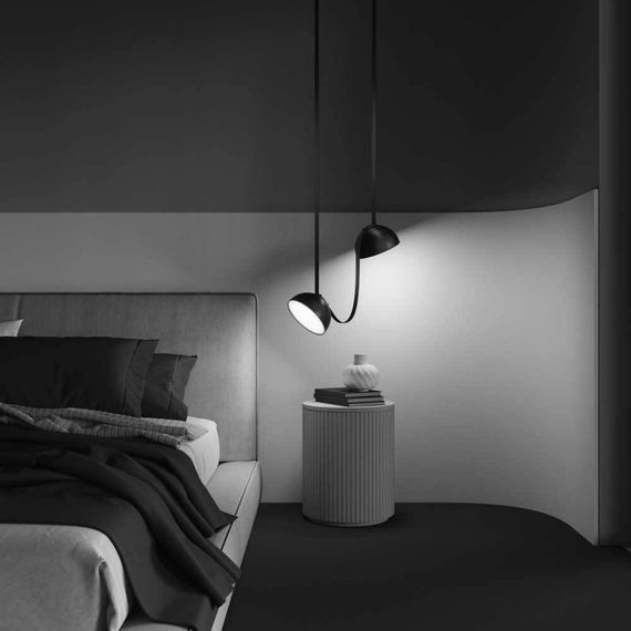 Подвесной светодиодный светильник Maytoni Technical Pendant system Parity Bowl TR126B-20W3K-B