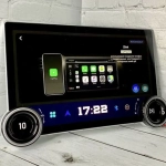 Магнитола с крутилками в рамку 9" или 10" - Farcar RB876 монитор 11.8" QLED+2K на Android 13, CarPlay, 4G SIM-слот, 6/128ГБ