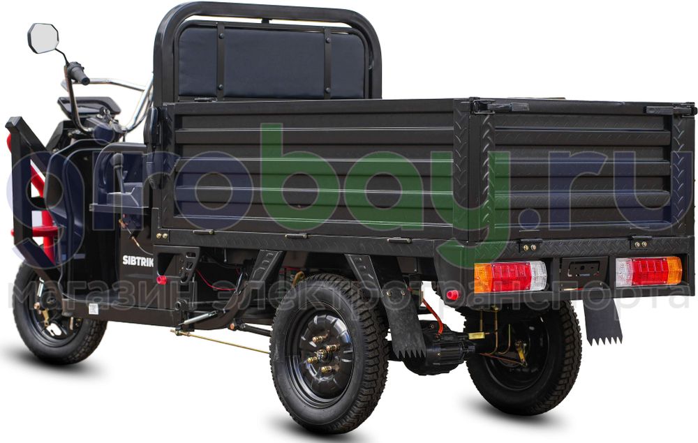 Грузовой электрический трицикл WHITE SIBERIA SIBTRIKE CARGO 1500W (60V/36Ah) - версия 2025 года фото №16