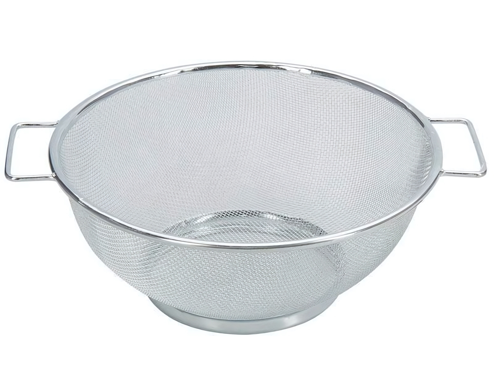 Сито 19см нерж с двумя ручками, тм Appetite