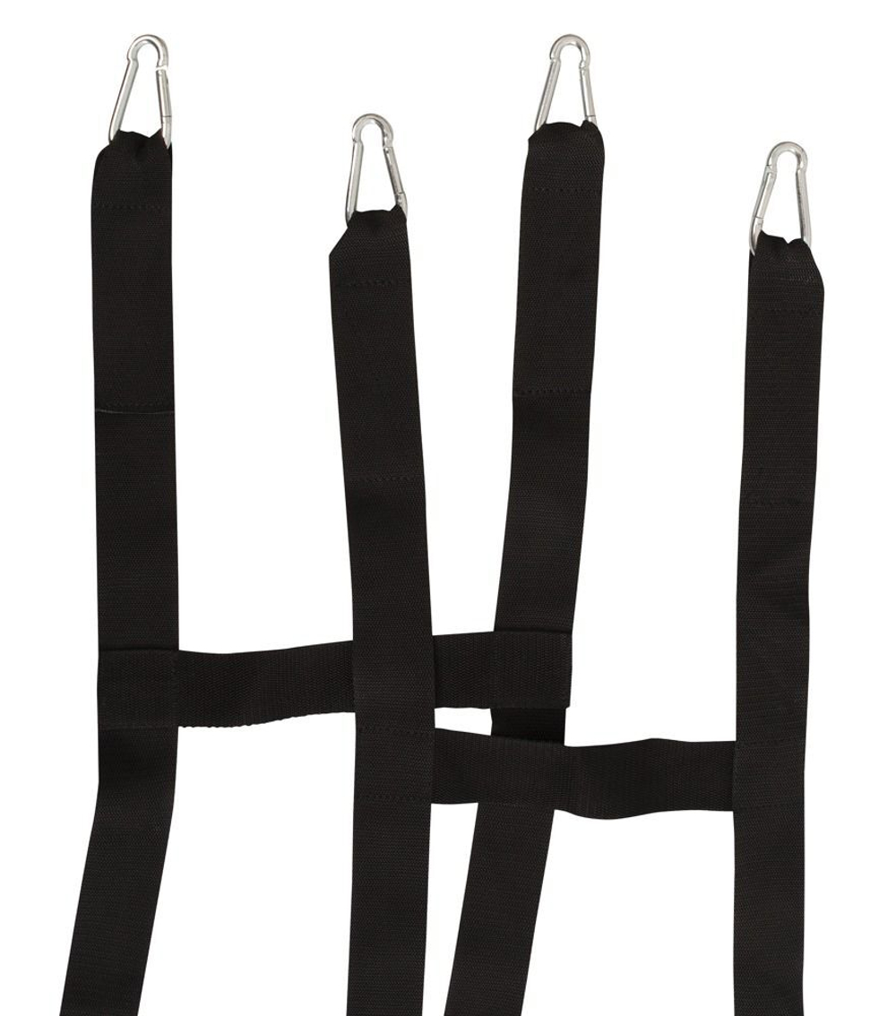 Подвесная клетка из ремешков Hanging strap cage (Цвет: черный)