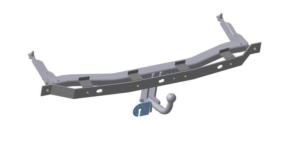 Фаркоп WESO 2150-A на Volkswagen Caddy III + Maxi 2004 -2015, Caddy IV + Maxi 2015 -