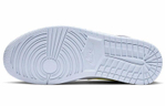 Кроссовки Jordan Air Jordan 1 Mid Neon Yellow Grey