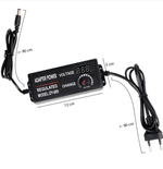 Адаптер регулируемый QiYe-31250 (3-12v/5A) штекер 5.5мм.