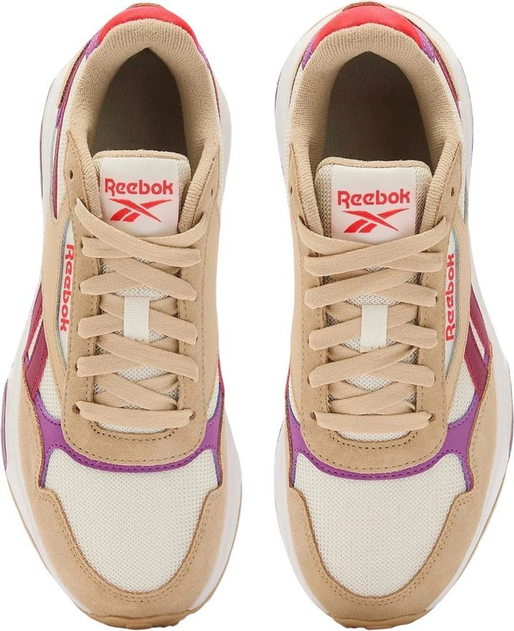Кроссовки REEBOK GLIDE DMX бежево-фиолетовый