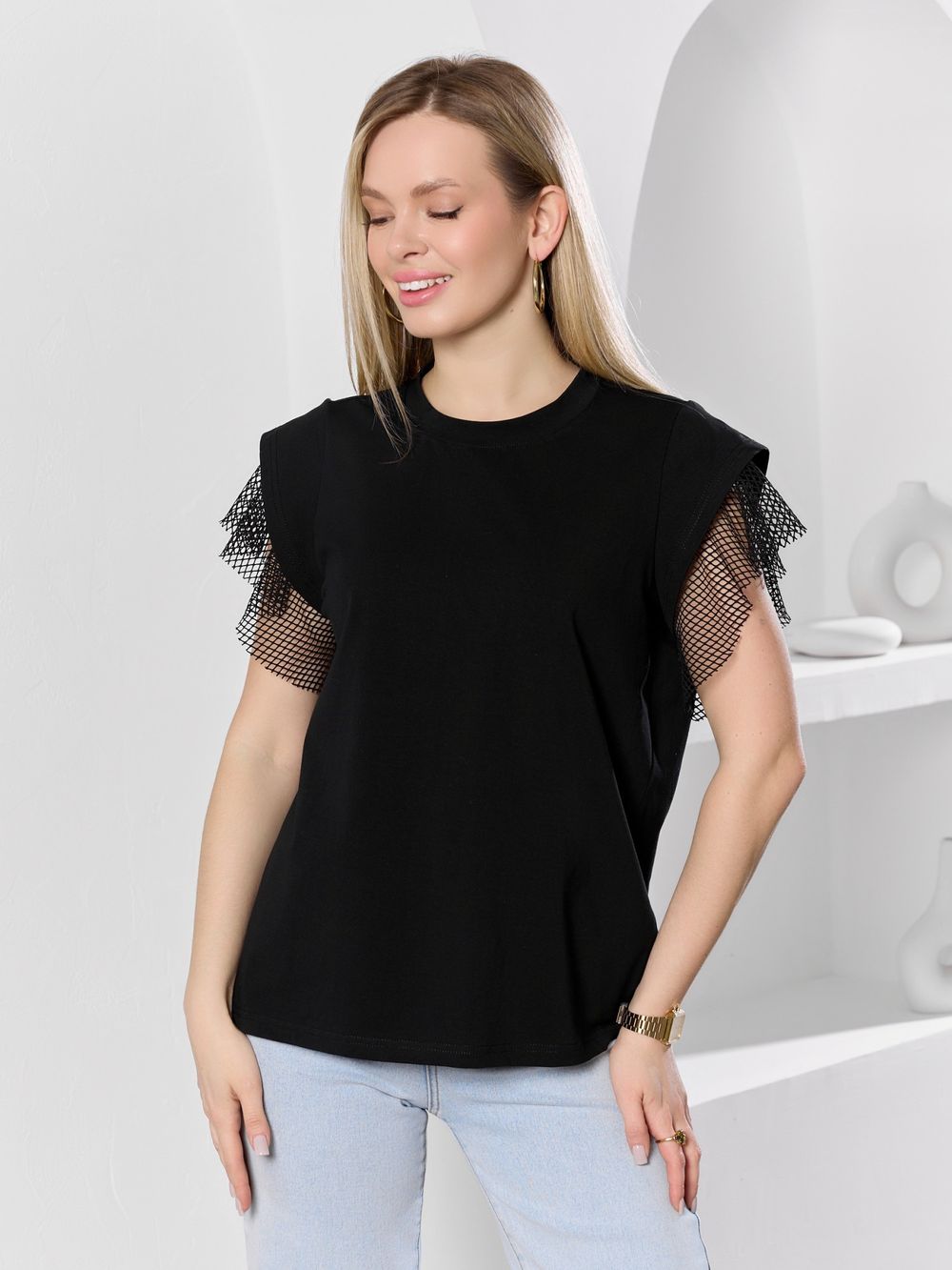 Футболка Софт-1 Виотекс ЧЁРНЫЙ