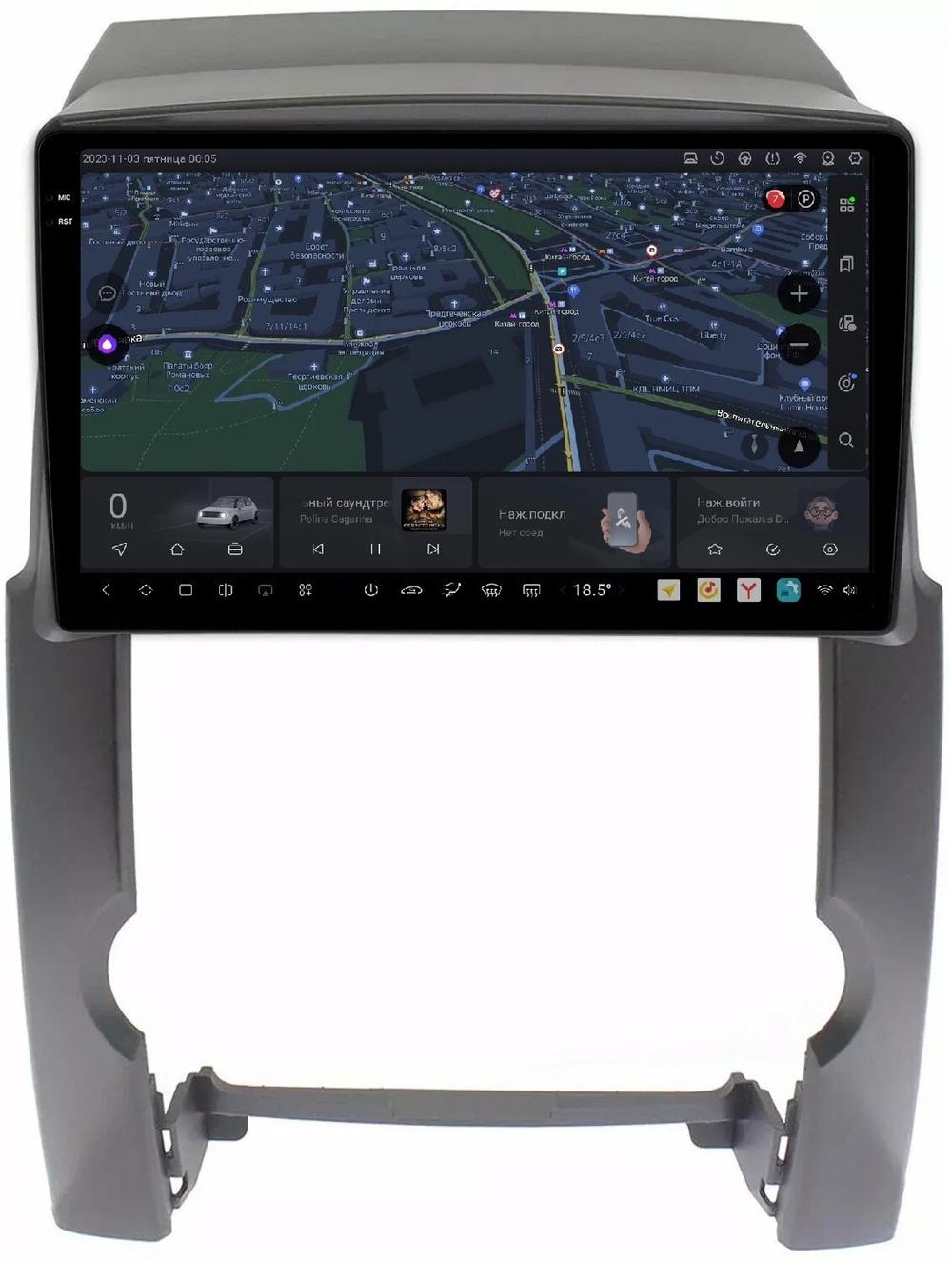 Магнитола для KIA Sorento XM 2009-2012 - Carmedia OL-1748 QLed+2K, Android 13, UIS7870 (DUDU7), CarPlay, SIM-слот