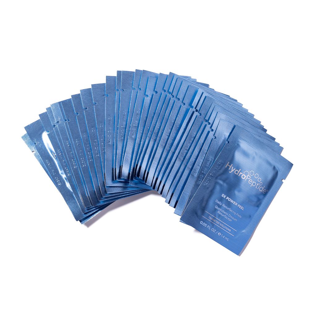 HYDROPEPTIDE 5Х POWER PEEL Экстра-омолаживающий пилинг на основе специального обновляющего комплекса 5X, пептидов и энзимов
