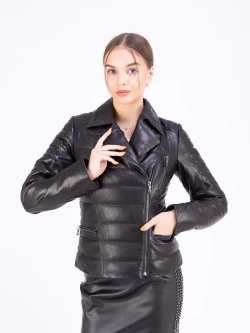 Куртка женская из натуральной кожи