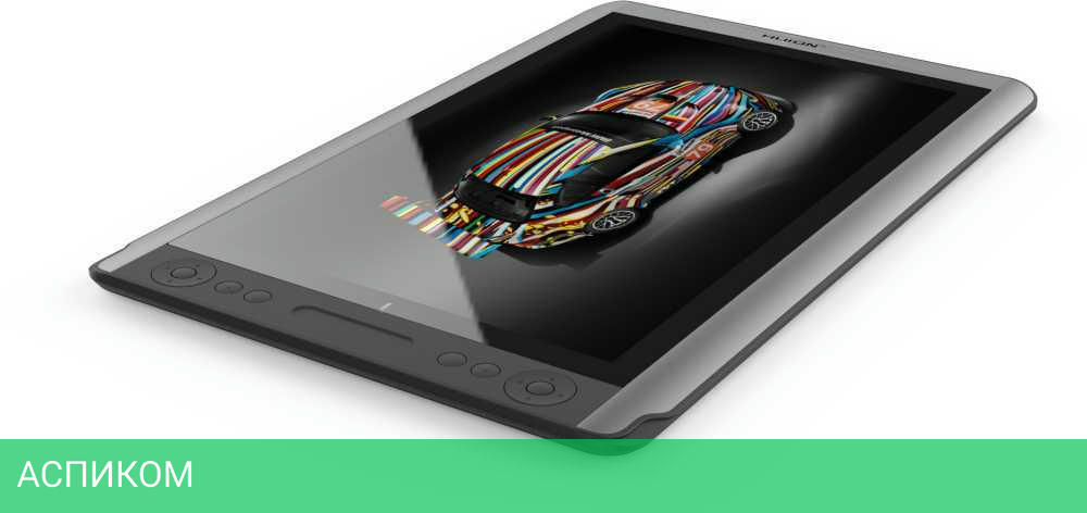 Графический планшет Huion Kamvas 16 космический черный