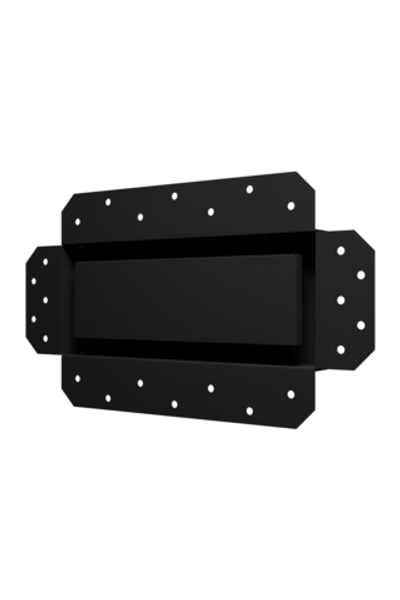 Решетка вентиляционная SGR 250x100 окраш.сталь Matt black ERA