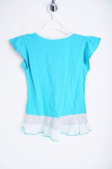 Футболка для модной девочки, визуально на 6 лет