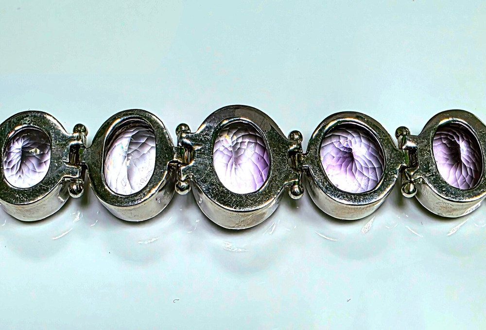 Браслет Эстерелла серебро 925, аметисты