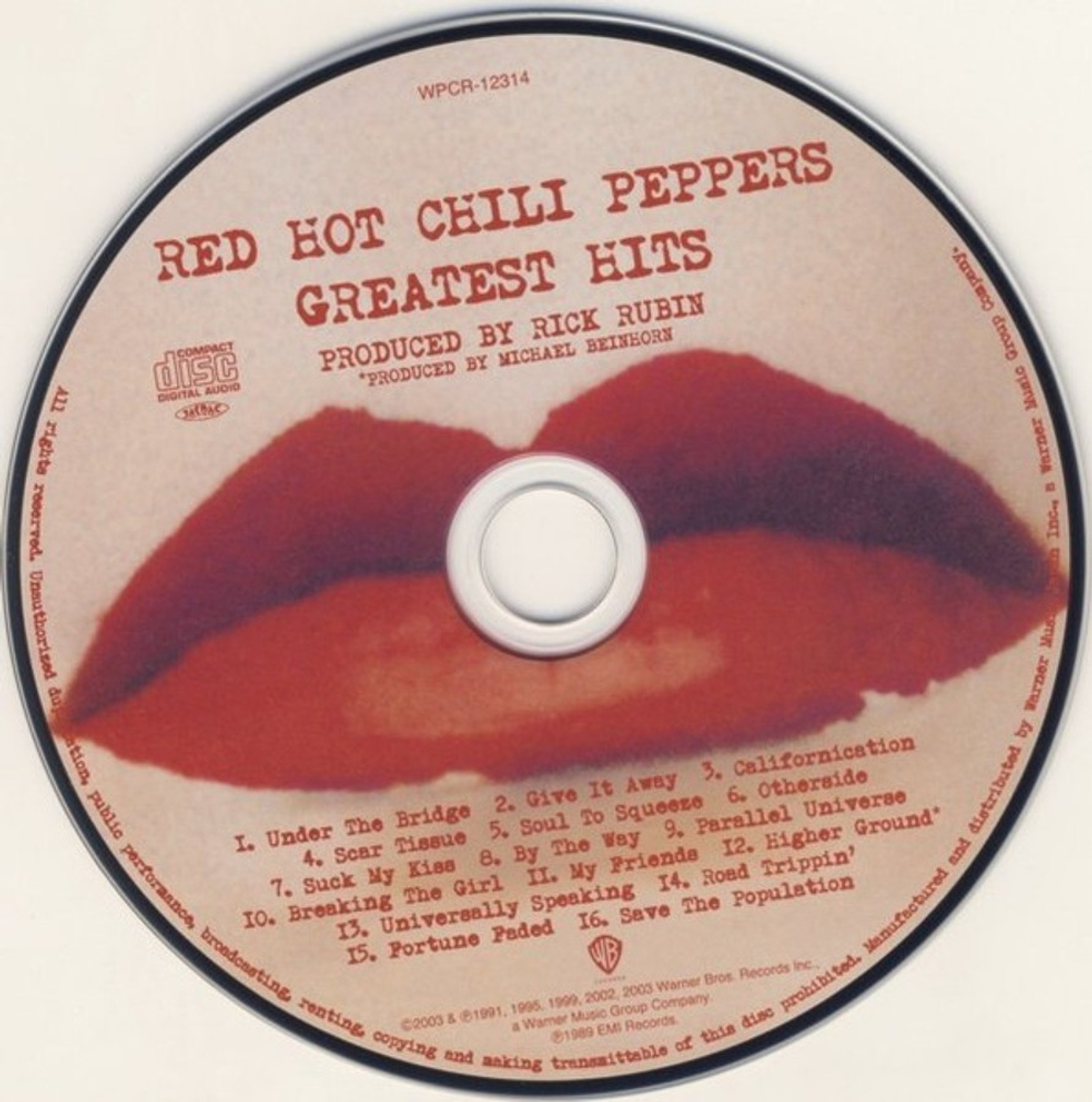 Red Hot Chili Peppers / Greatest Hits (CD)