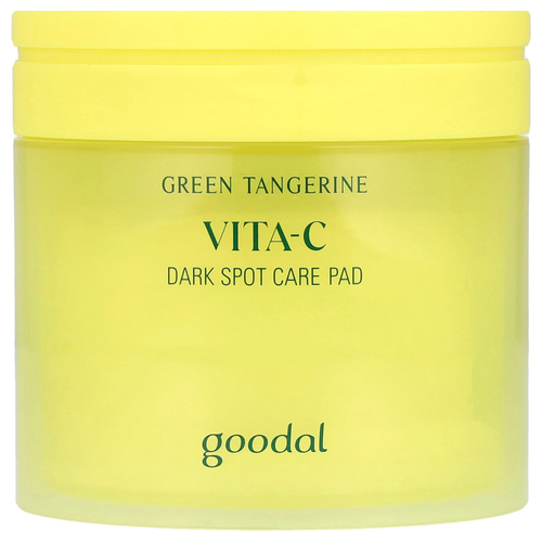 Goodal, Green Tangerine Vita-C - салфетки для ухода за темными пятнами, 70 шт.