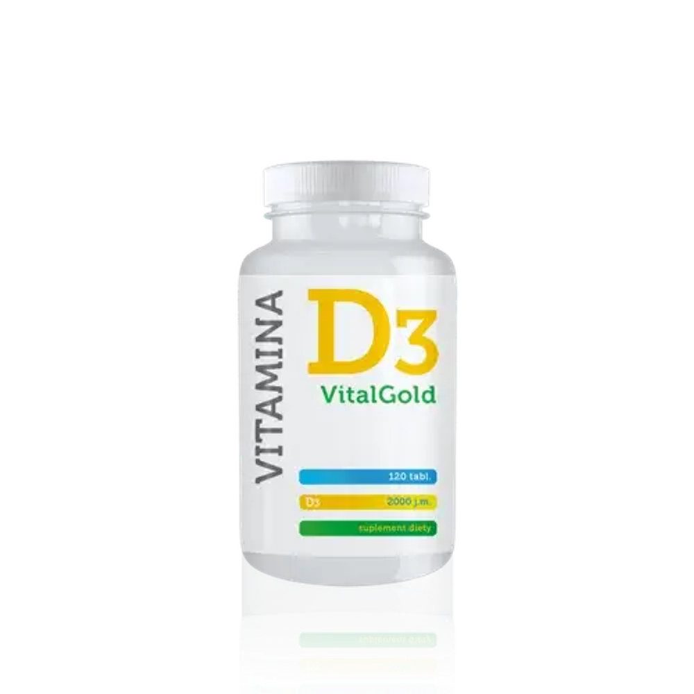 D3 VitalGold - 120 таблеток в пленочной оболочке