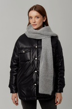 Оренбургский шарф Ш204-03/02 серый