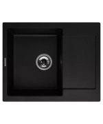 Кухонная мойка Kuppersberg MODENA 1B1D BLACK фото 