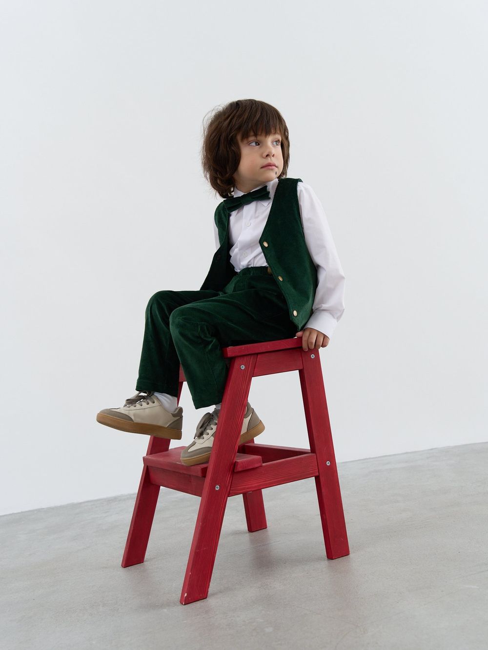 Жилет вельветовый "Пихта"