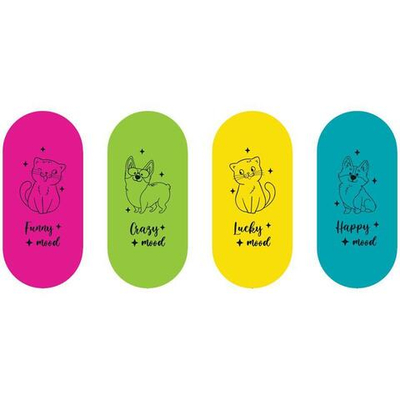 Ластик "My Pets" 60*28*12мм, овальный ER_44731 (Спейс)