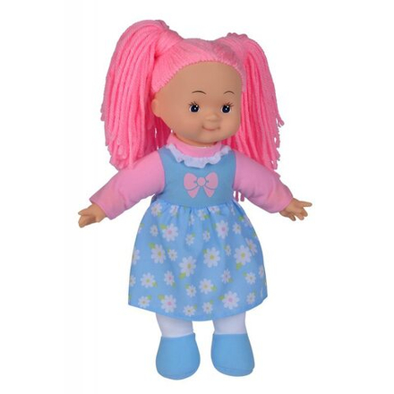 Simba - Кукла Тряпичная кукла с розовыми волосами 38 см 5110008 A