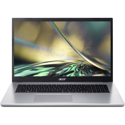 Ноутбук Acer Aspire 3 A317-54-388R, 17.3" (1920x1080) IPS/Intel Core i3-1215U/16 ГБ DDR4/512 ГБ SSD/Intel UHD Graphics/Без системы, Серебристый (NX.K9YER.009)