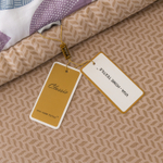 Комплект постельного белья Сатин с Одеялом 100% хлопок 160x80 на резинке OBR148