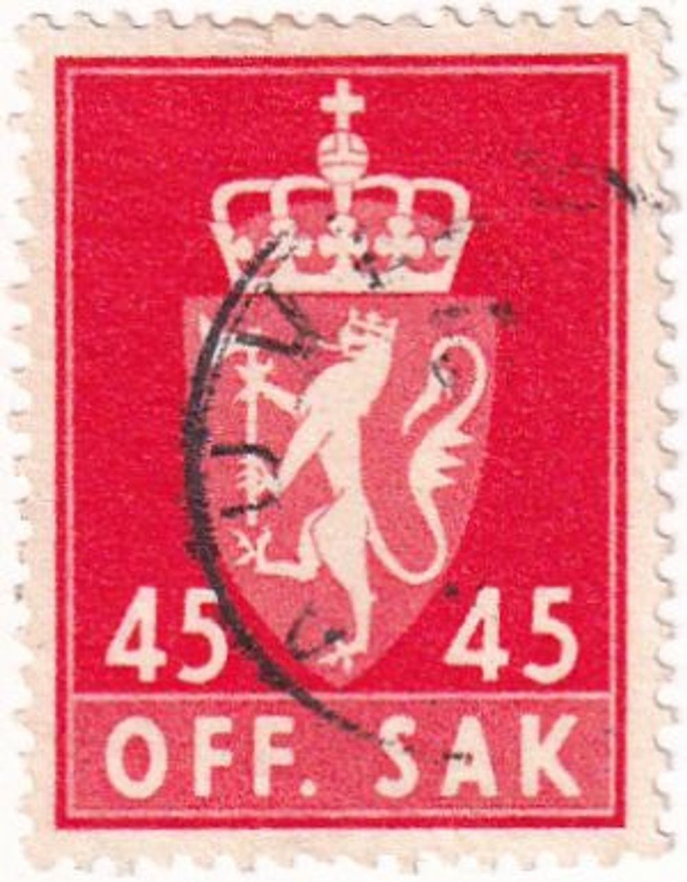 9 марок, Норвегия, 1950-1970-е