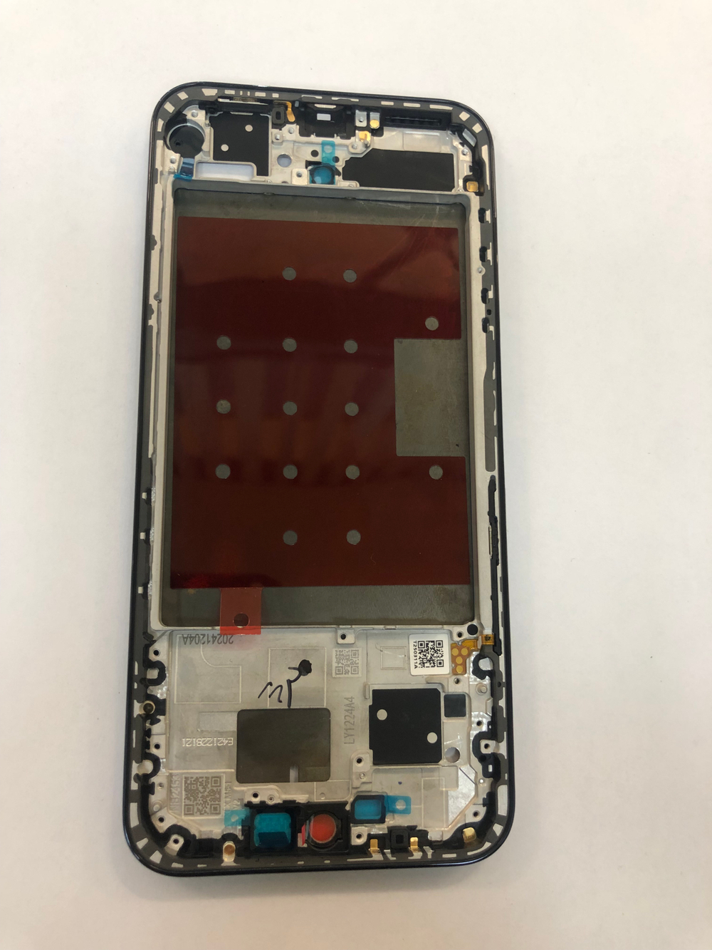 Средняя часть корпуса, рамка дисплея для Huawei Nova 13 Зеленая Оригинал