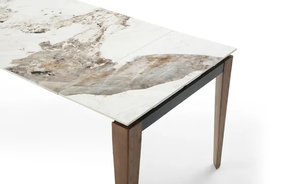 Стол раздвижной Verdo 140-180х90 см, керамика